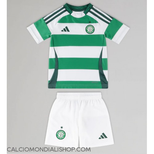 Maglie da calcio Celtic Prima Maglia Bambino 2024-25 Manica Corta (+ Pantaloni corti)